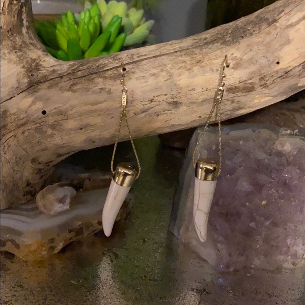 NWT Horn Earrings